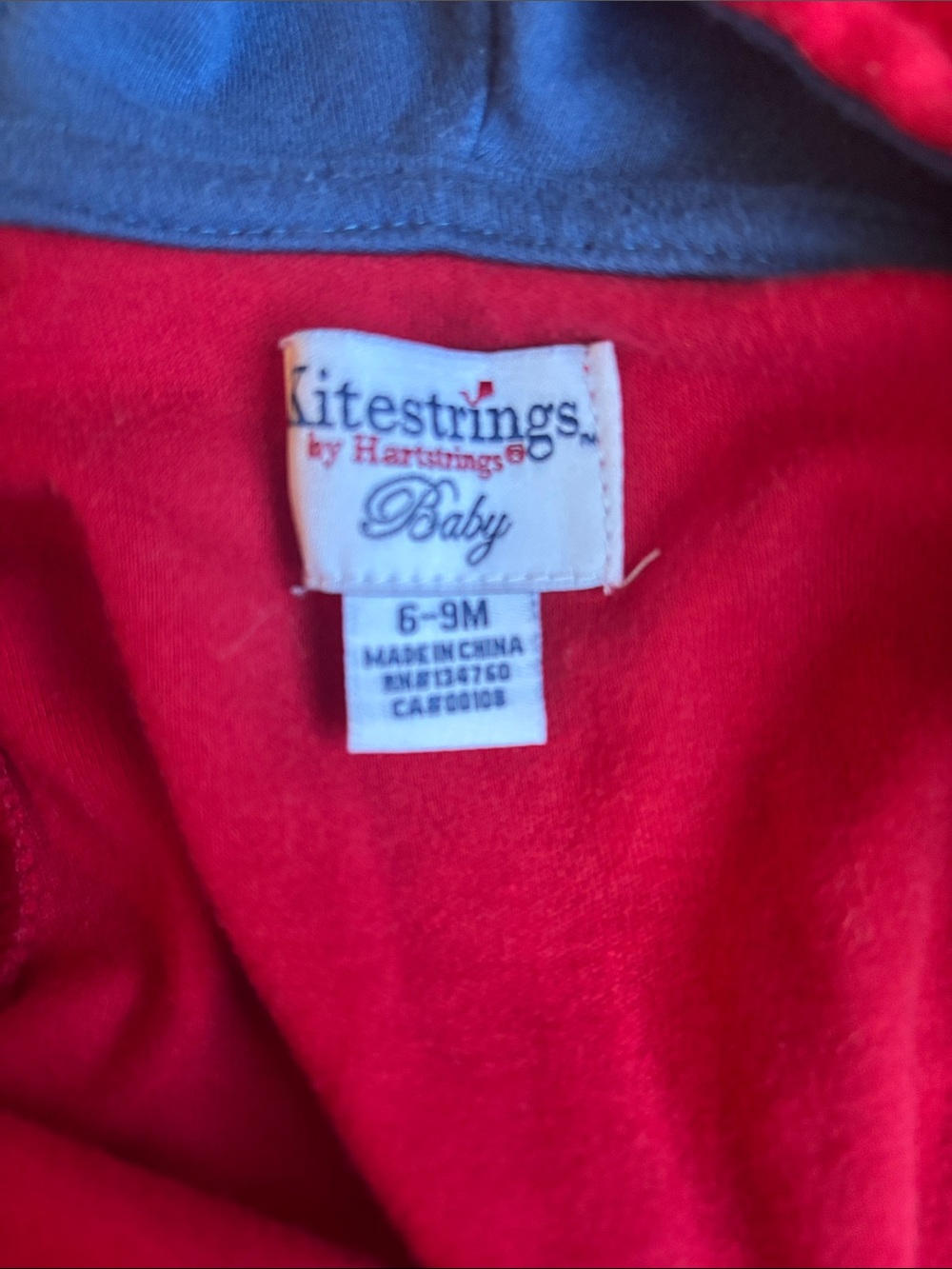 Kitestrings by Hartstrings Baby Red Knit Top